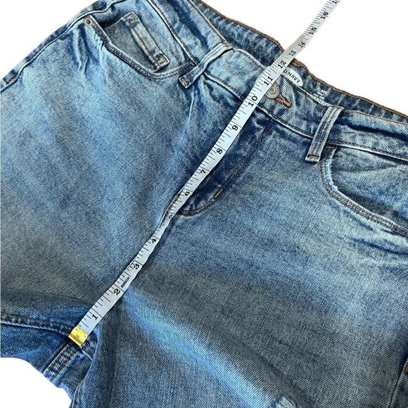 Old Navy flare ankle high rise jeans size 12 - Picture 12 of 14